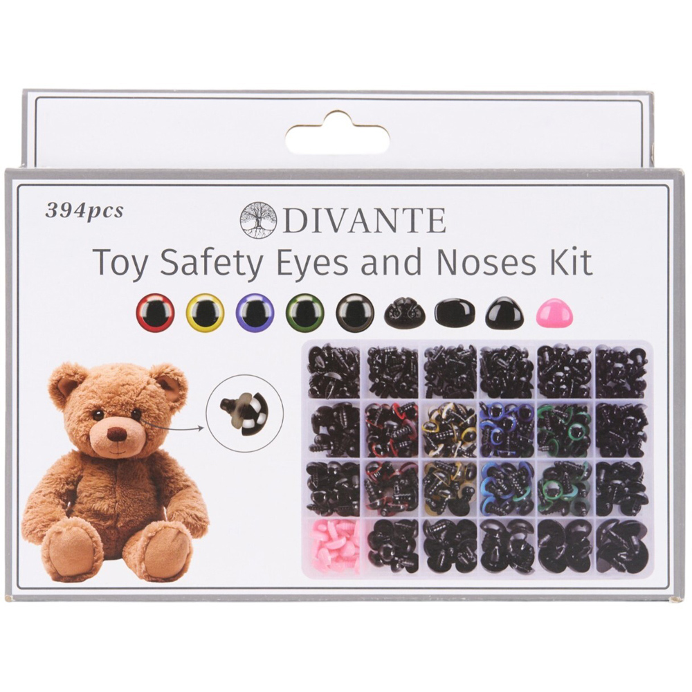 Toy Safety Eyes and Noses Kit Image 2