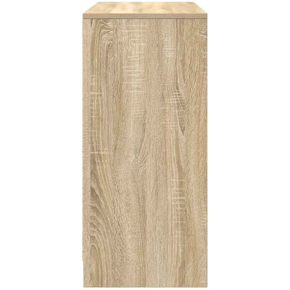 vidaXL 3 Door Sonoma Oak Sideboard Image 7
