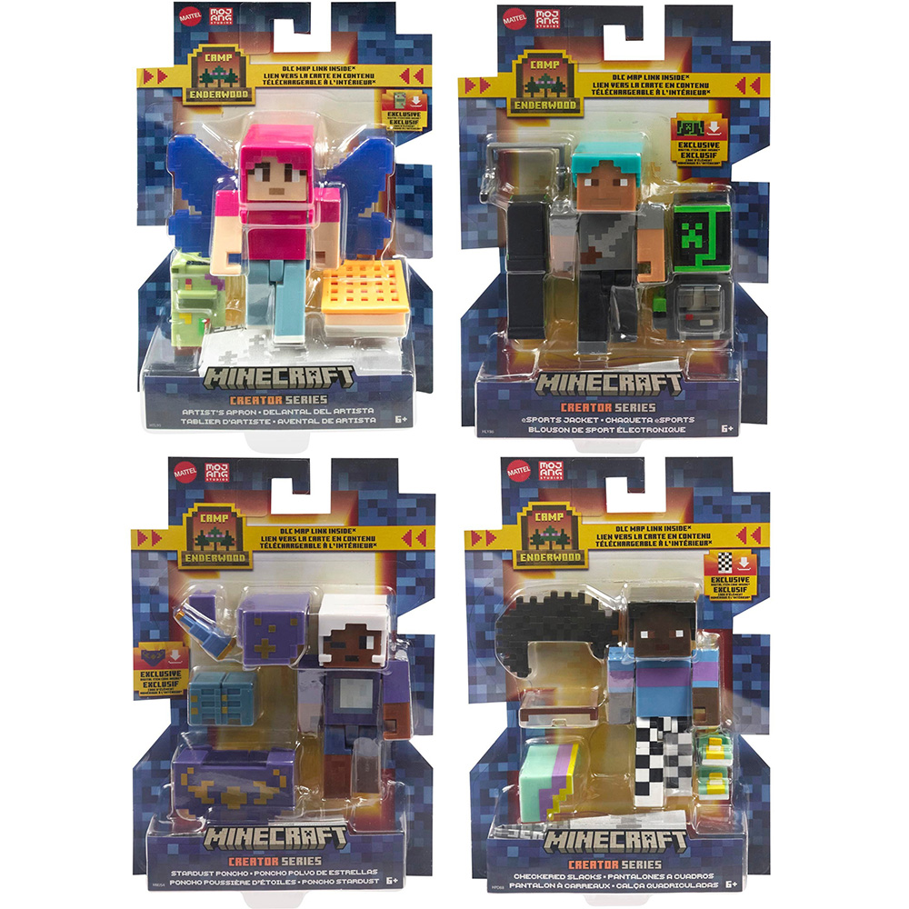 Single Minecraft Creator Series Figure in Assorted styles Image 1