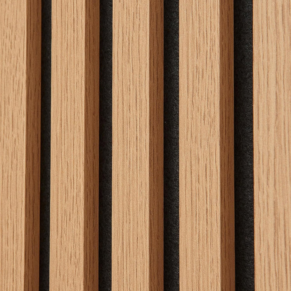 Home Treats Oak Wooden 3D Acoustic Wall Panel 60 x 240cm Image 3