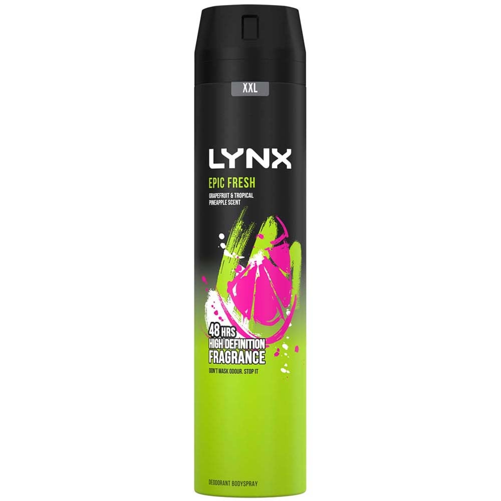 Lynx Epic Shower Gel and Body Spray Bundle Image 3