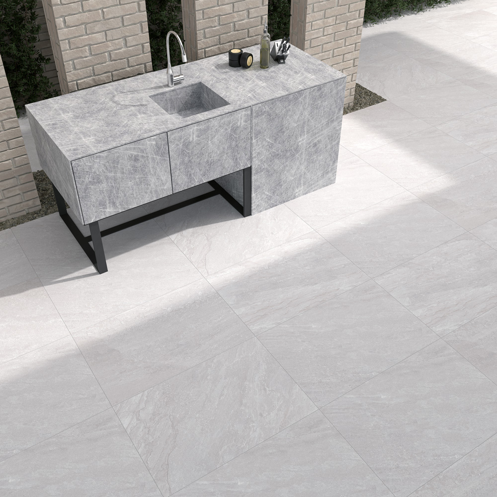 Bien Rasa White Porcelain Paving 60 x 90cm 40 Pack Image 3