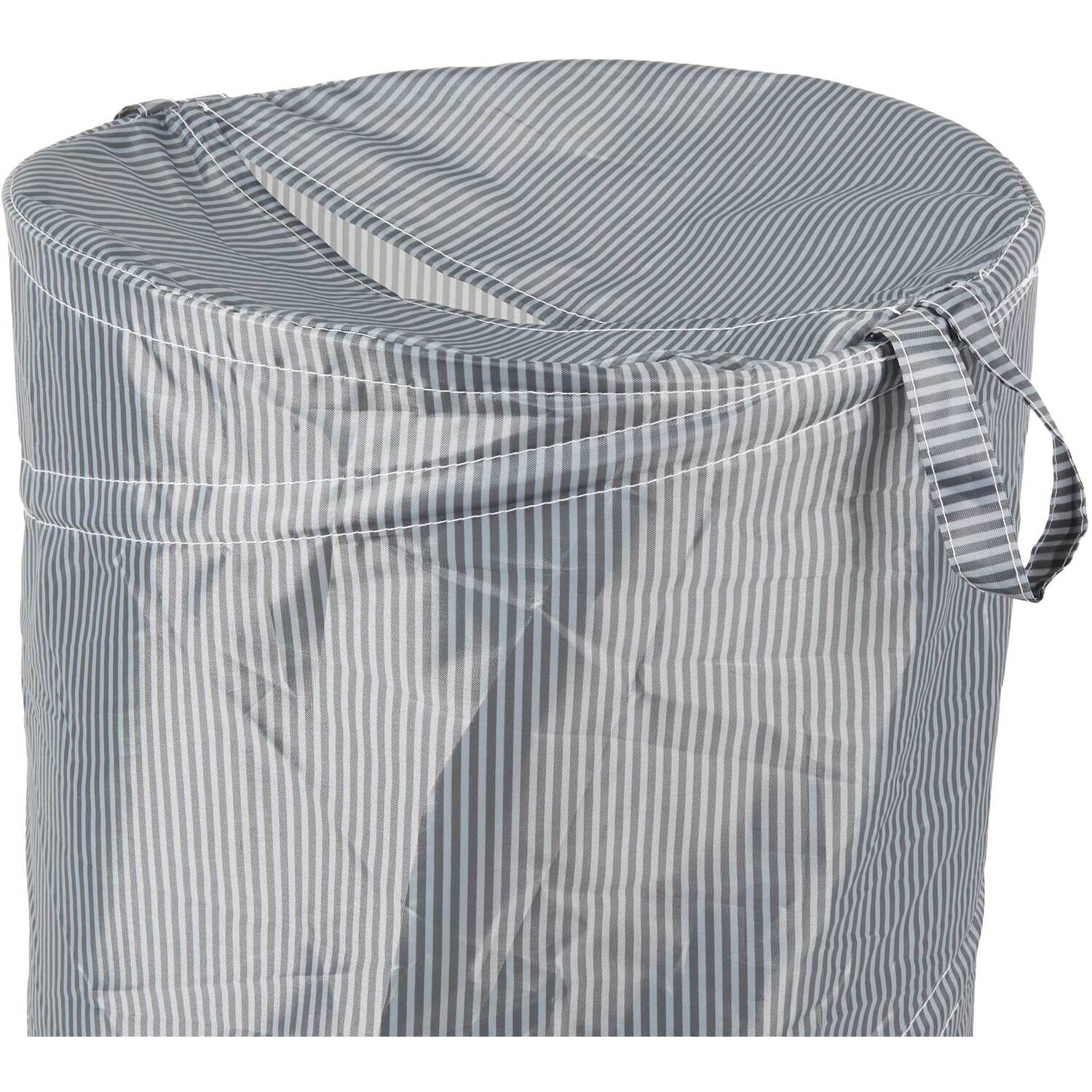 Geometric or Stripe Pop Up Laundry Hamper Image 1