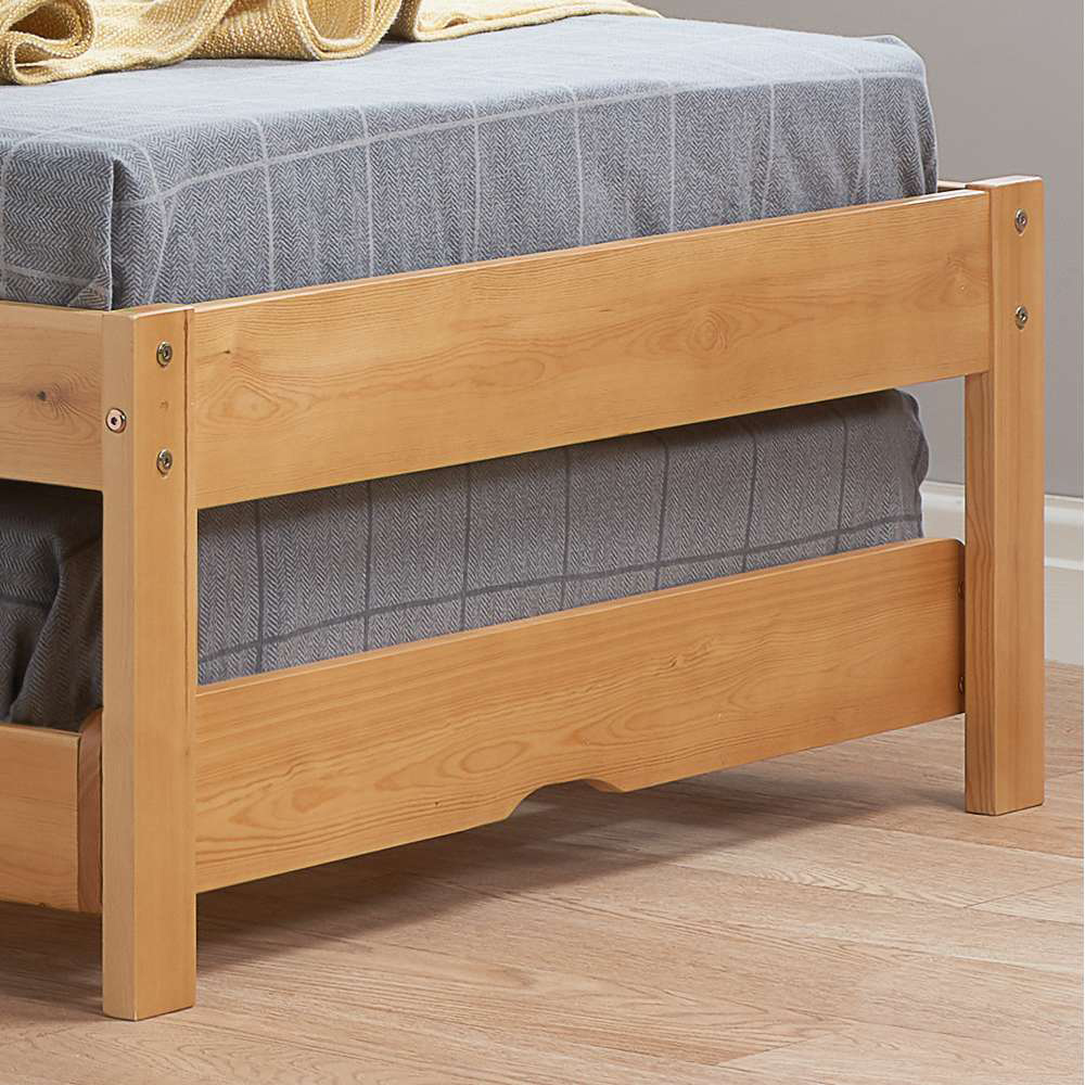 Buxton Honey Pine Guest Bed with Trundle Image 7