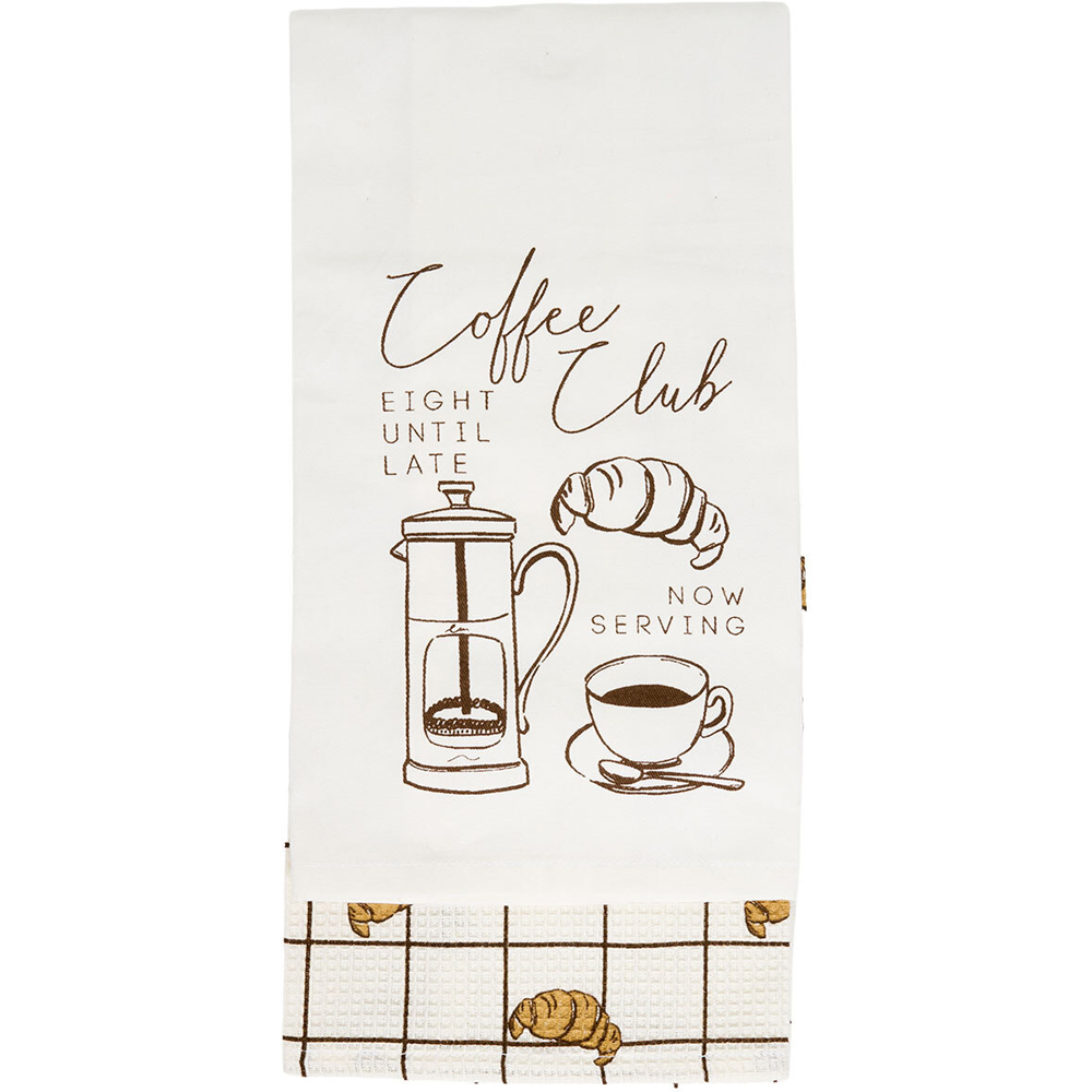 Pack of 2 Coffee Club Tea Towels Image 3