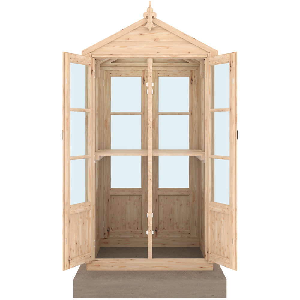 Shire Hemsby 4 x 3ft Wooden Greenhouse Image 3