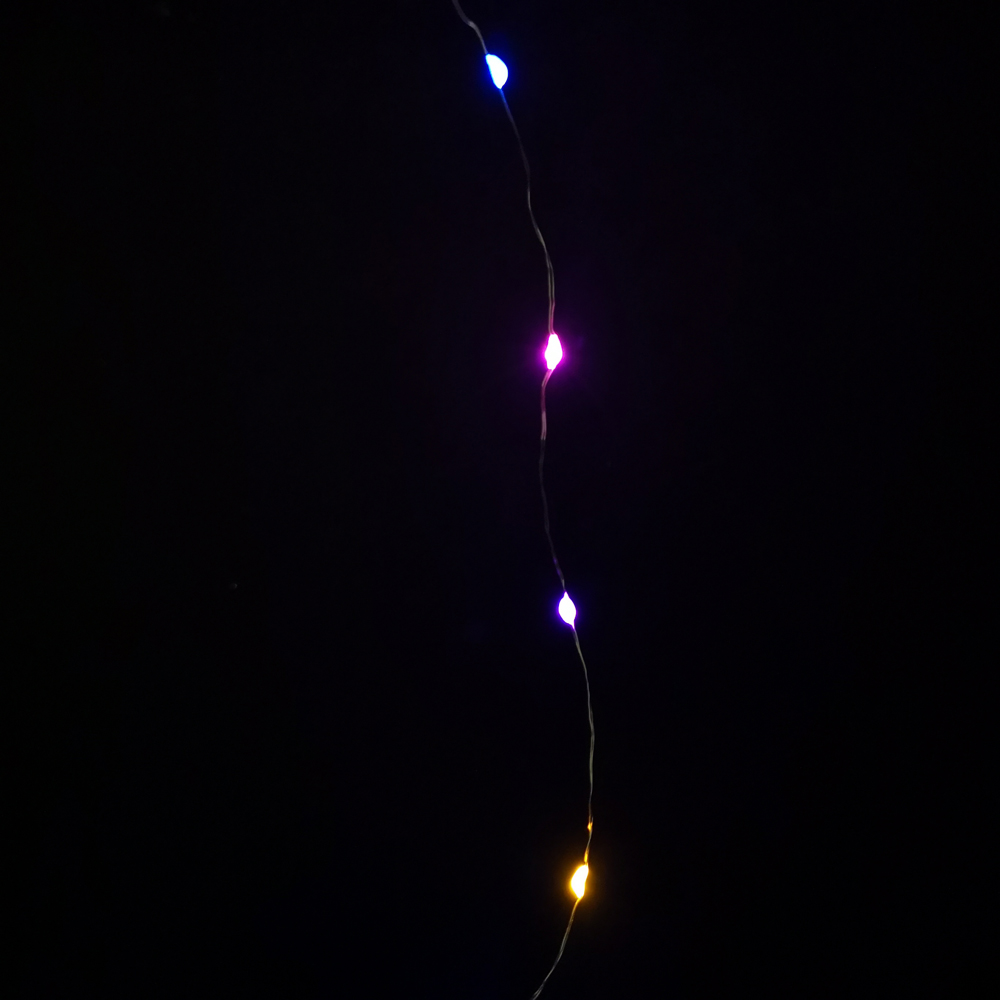 Samuel Alexander 200 Rainbow MicroBright LED Premier Battery Operated String Light 10m Image 5