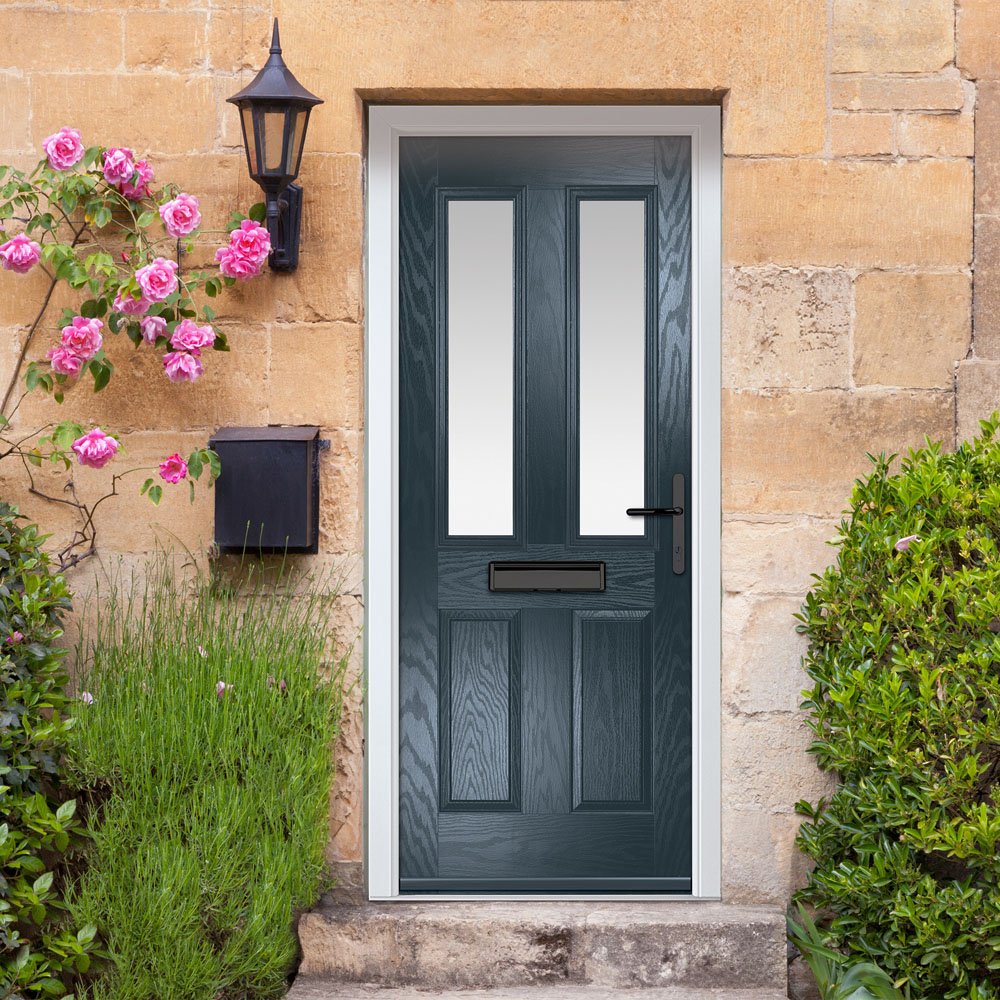 Crystal-Direct Carnoustie Anthracite Grey GRP Stipolytte Left Hand Open Front Door 2090 x 890mm Image 2