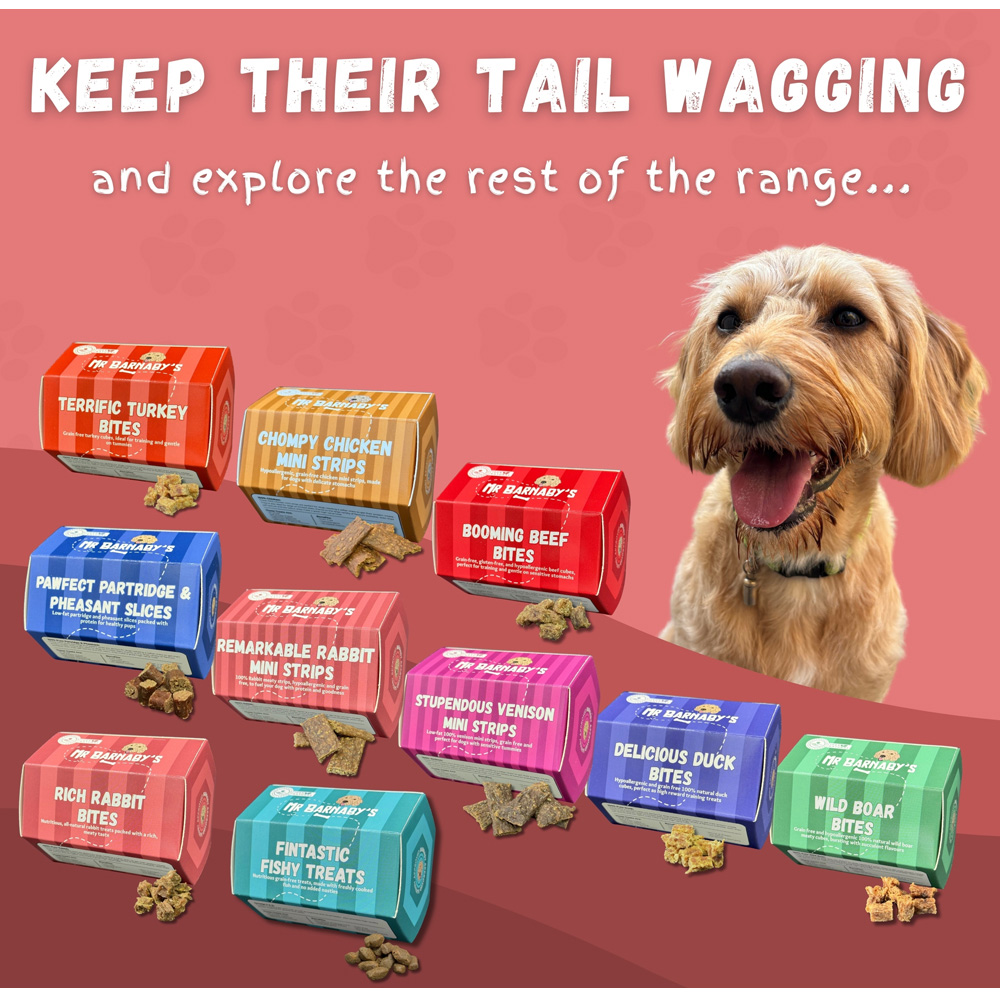 Mr Barnaby's Ravishing Rabbit Slices Dog Treats 4 Pack Image 8