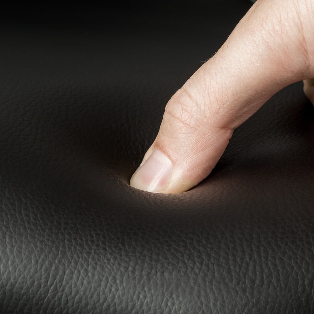 tectake Harald Synthetic Leather Bar Stool Set of 2 Image 6