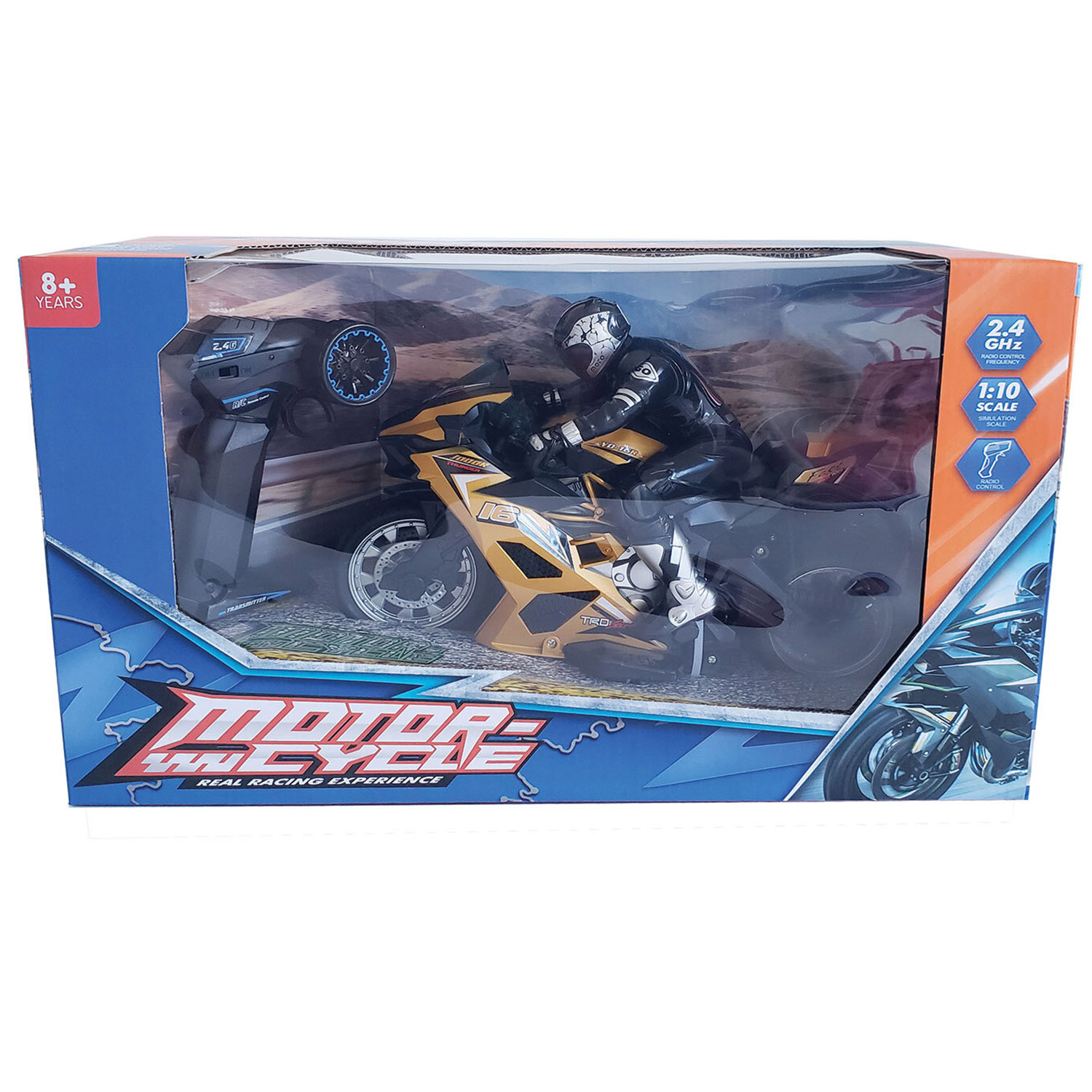 4 Channel Remote Control Motorbike Image 1