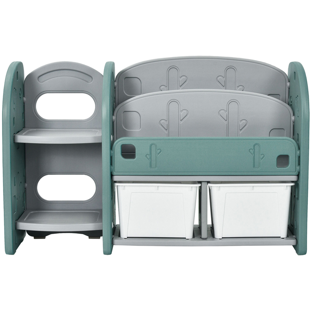 Costway 2 Tier Toy Storage Organiser Image 1