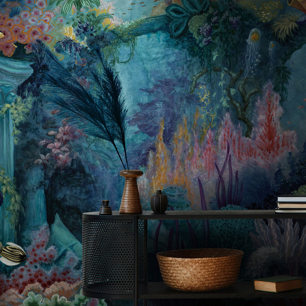 Holden Decor Abyss Multicolour Wallpaper Image 3