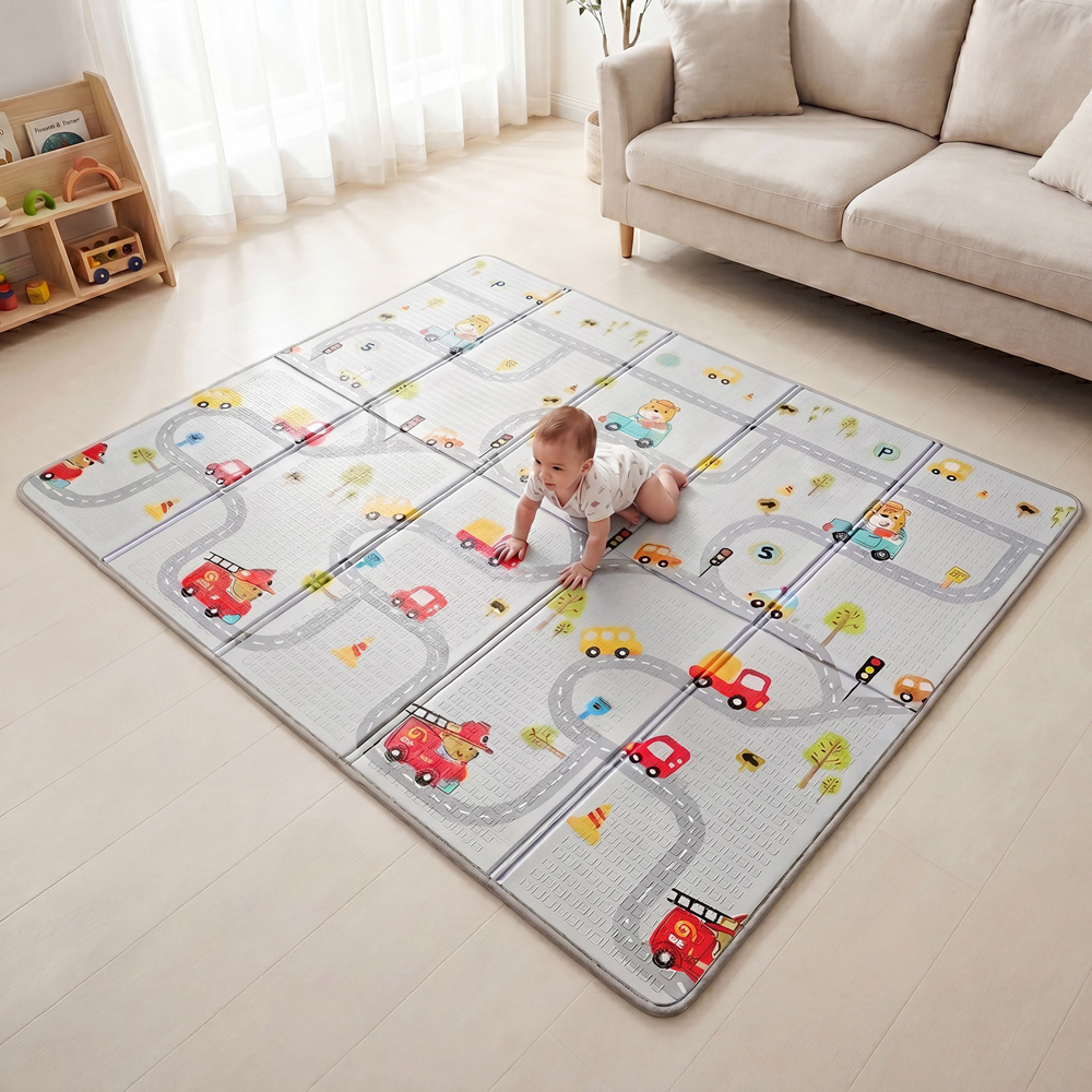 Liberty House Toys Alphabet and Roads Toddler Play Mat Image 2