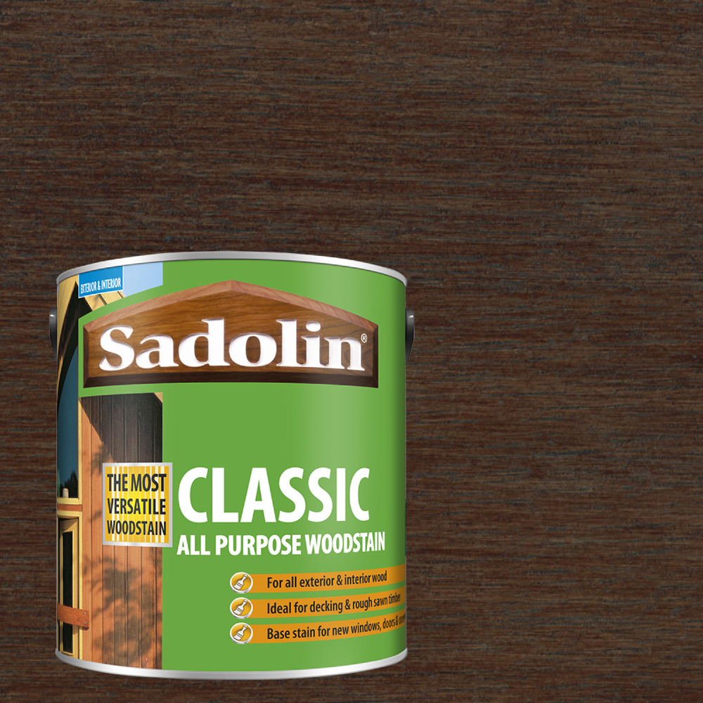 Sadolin Classic Rosewood All Purpose Matt Finish Woodstain 5L Image 4