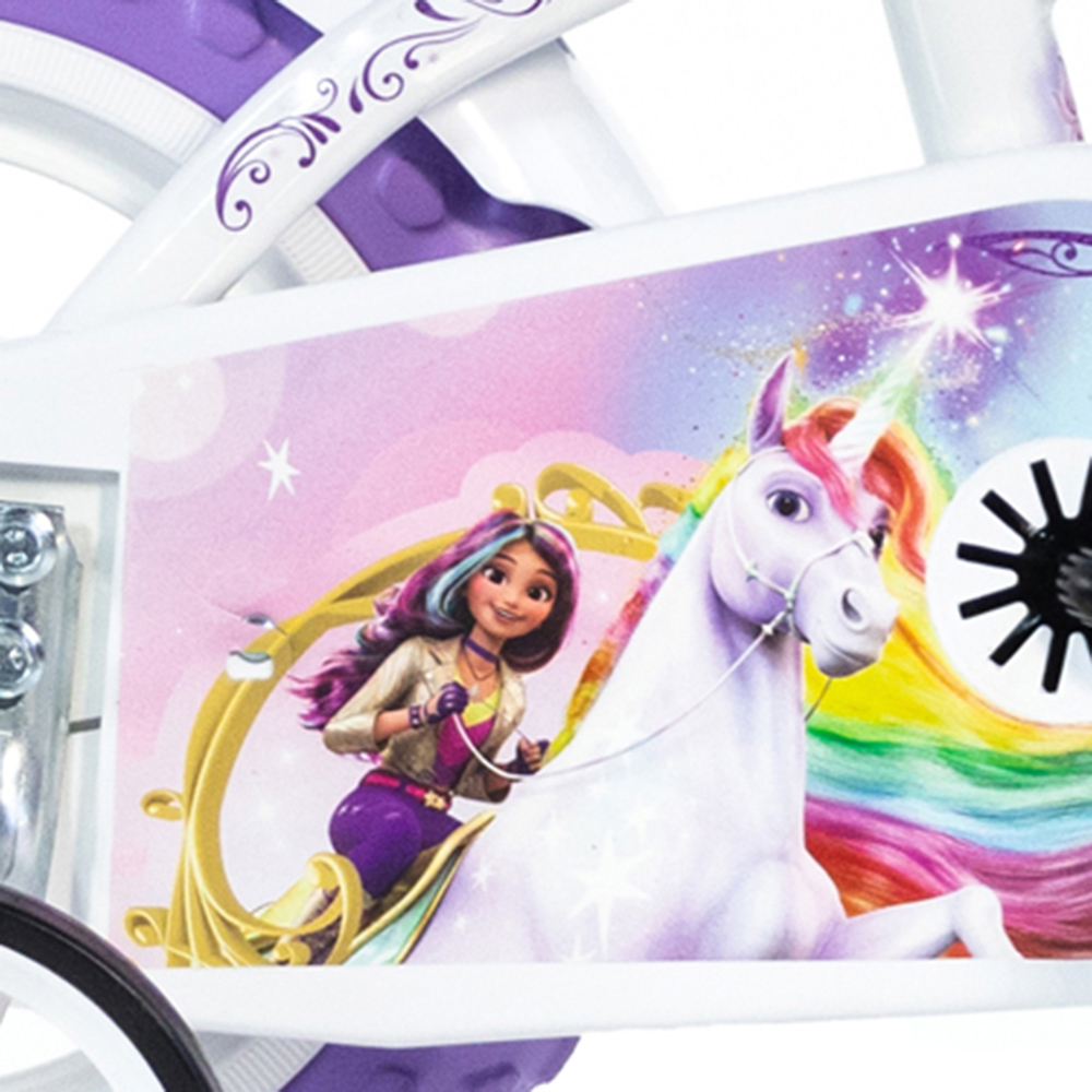 Dino Bikes Unicorn Academy 12 inch Kids Bicycle Image 5