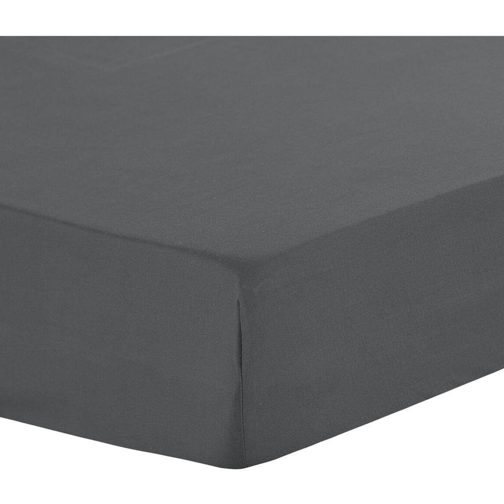 Divante King Size Charcoal Fitted Bed Sheet Image