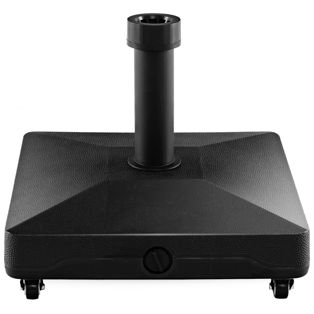 Costway Fillable Umbrella Base Stand with Lockable Universal Wheels Image 1