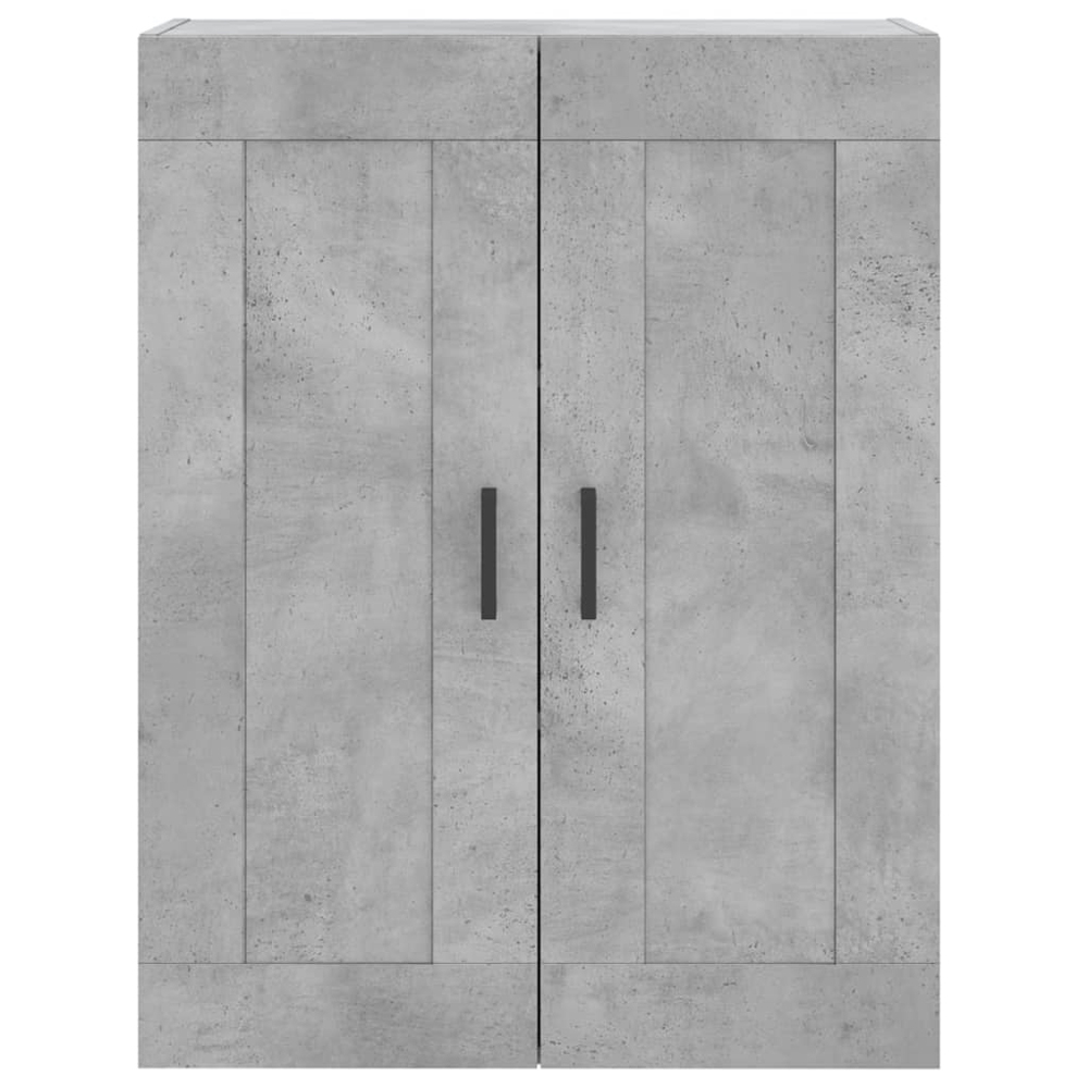 vidaXL 4 Door Grey Highboard Image 6
