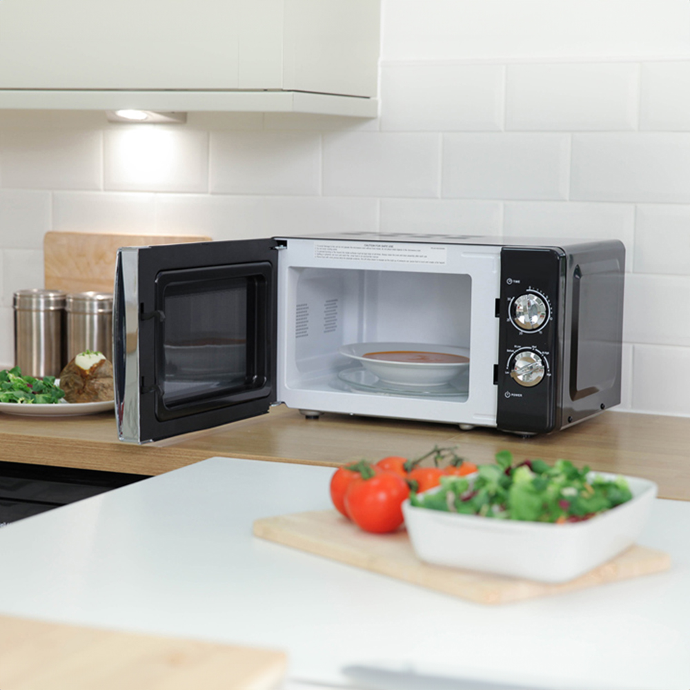 Russell Hobbs RHMM701B-N Black 17L Colours Plus Manual Microwave 700W Image 7