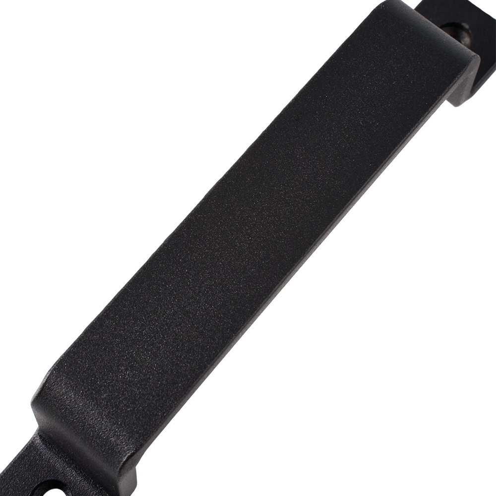 Living and Home Black Carbon Steel Sliding Barn Door Handle 2 Pack Image 3
