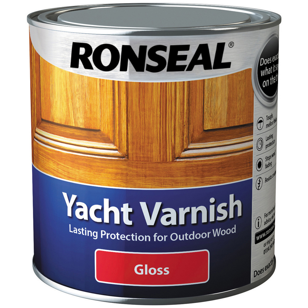 Ronseal Gloss Yacht Varnish 1L Image 1