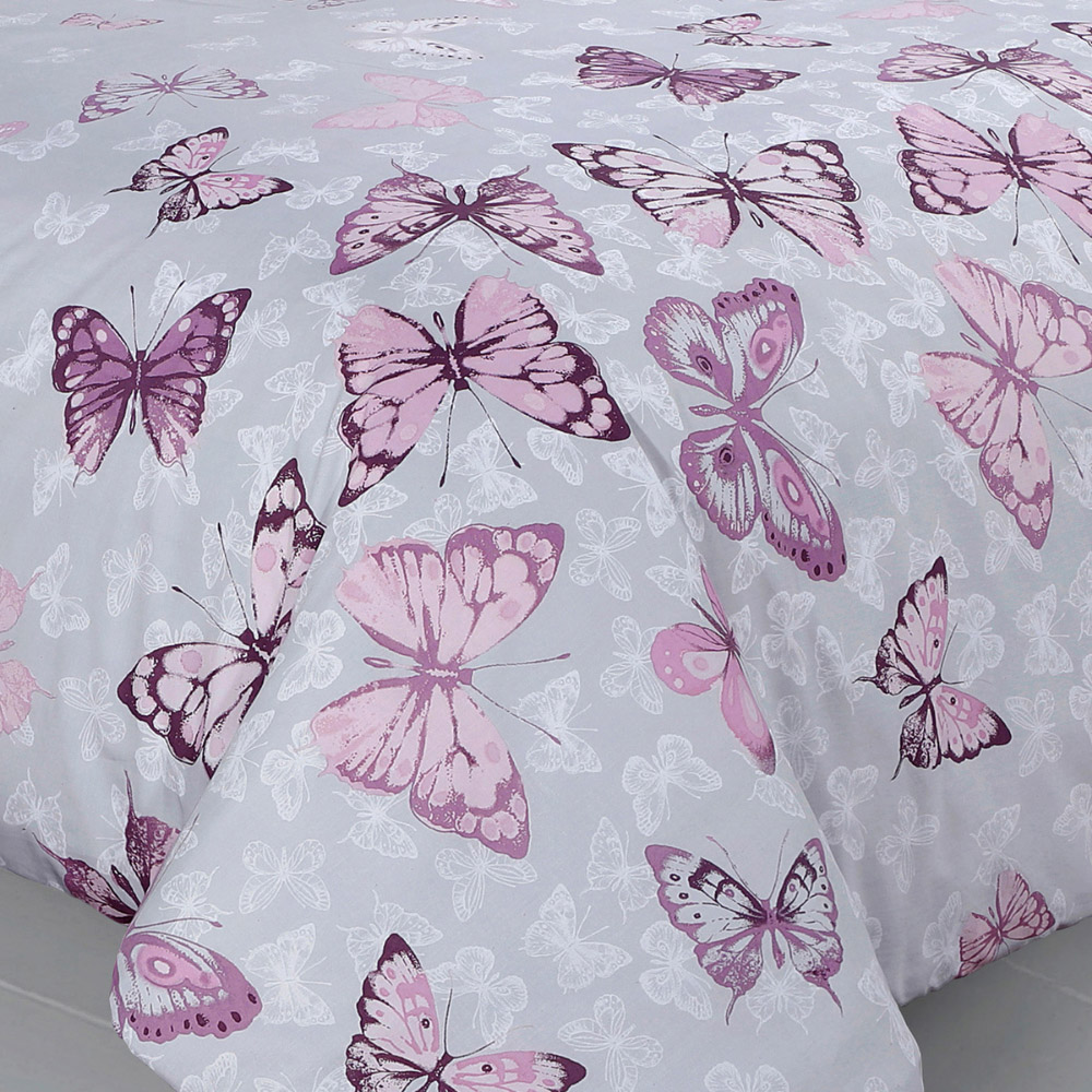 Velosso Single Butterfly Glaze Duvet Set Image 3