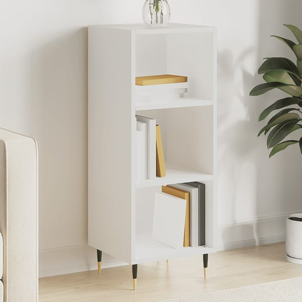 vidaXL White Engineered Wood Sideboard Image