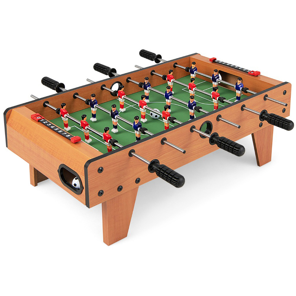 Costway Wooden Table Football Playset Image 1