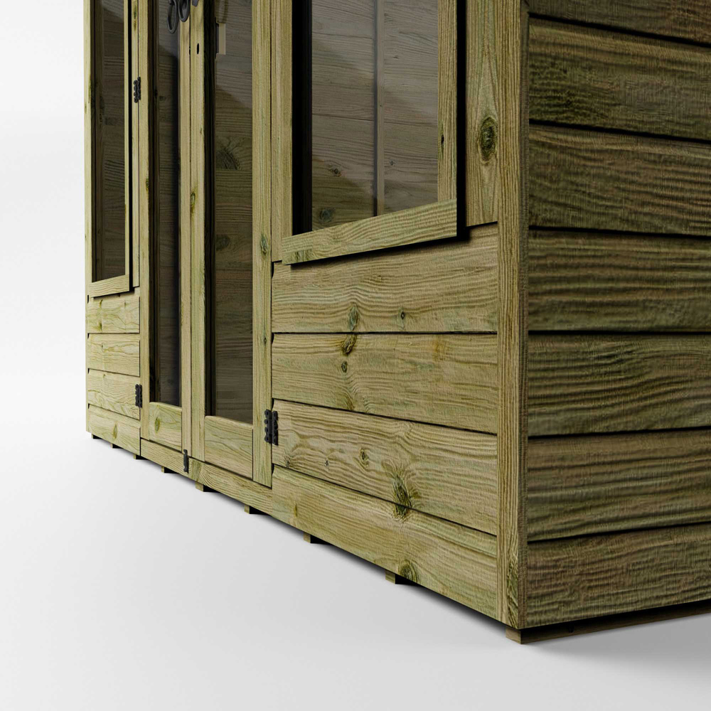Mercia 10 x 8ft Double Door Premium Sussex Traditional Summerhouse Image 6
