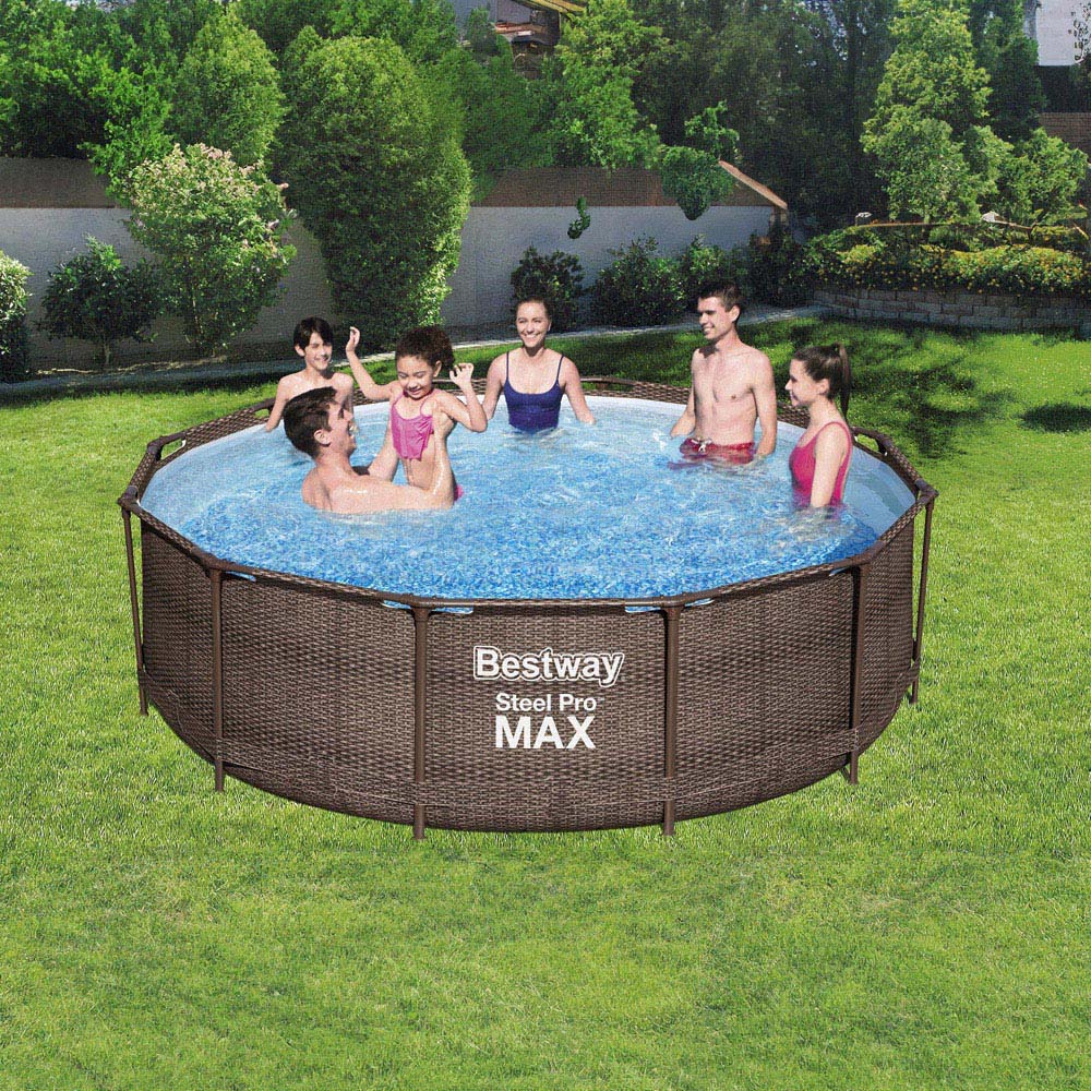 Bestway Steel Pro Deluxe Paddling Pool 12ft x 39.5 inch Image 2