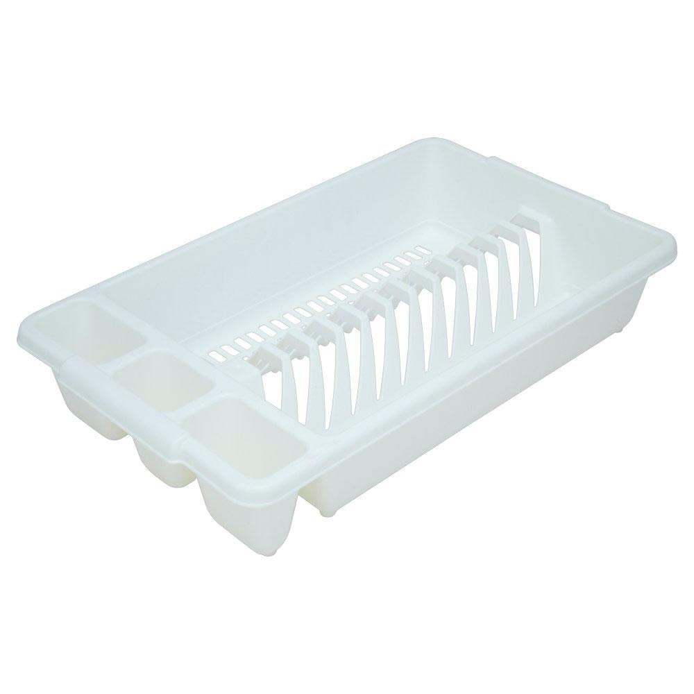 Wilko Dish Drainer White Small Wilko