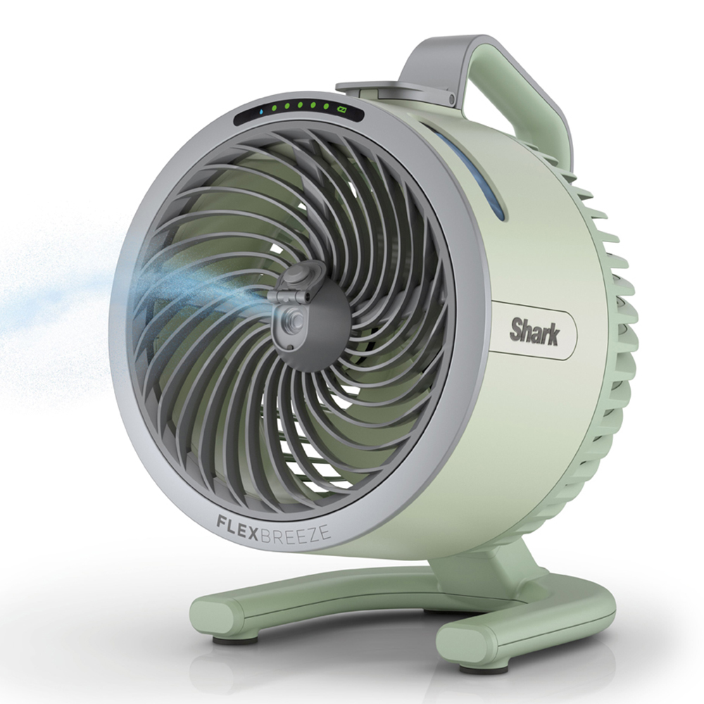 Shark FlexBreeze HydroGo Lime Green Cordless Fan Image 4