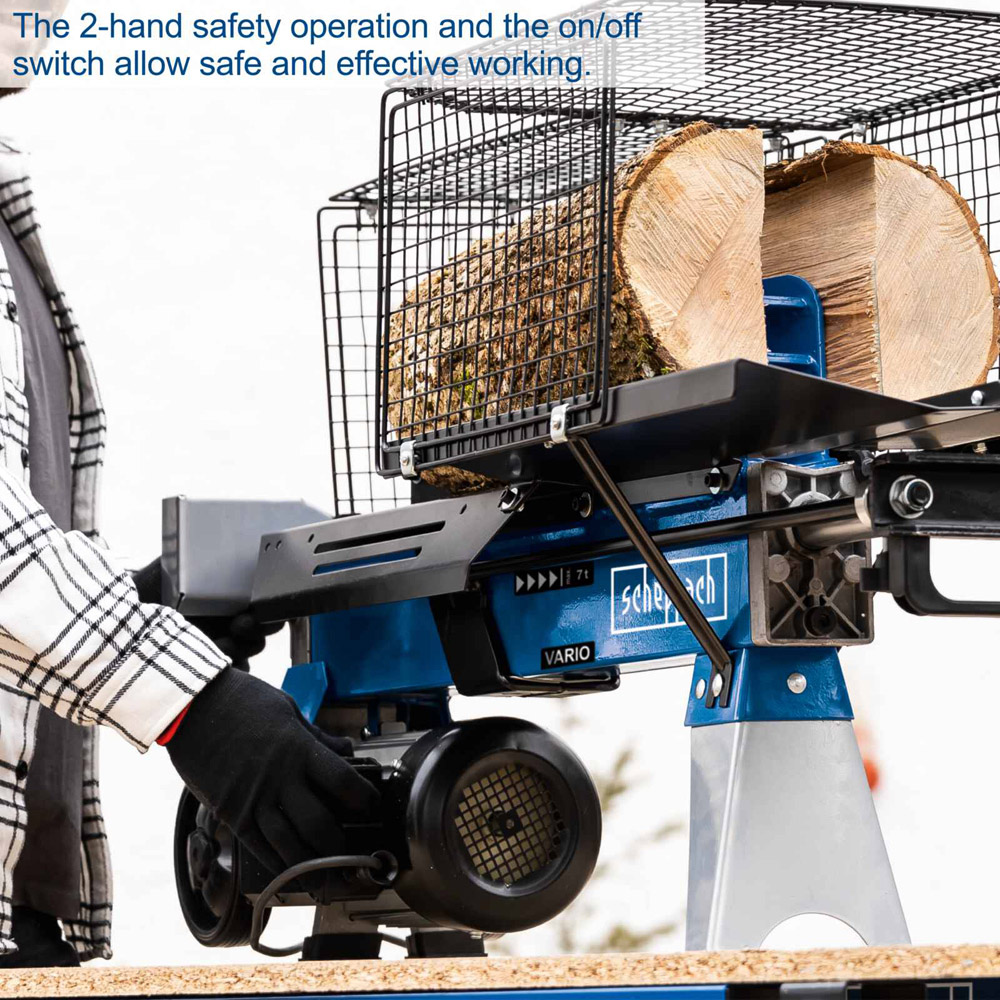 Scheppach HL760LS 7 Tonne Horizontal Log Splitter 2200W Image 7