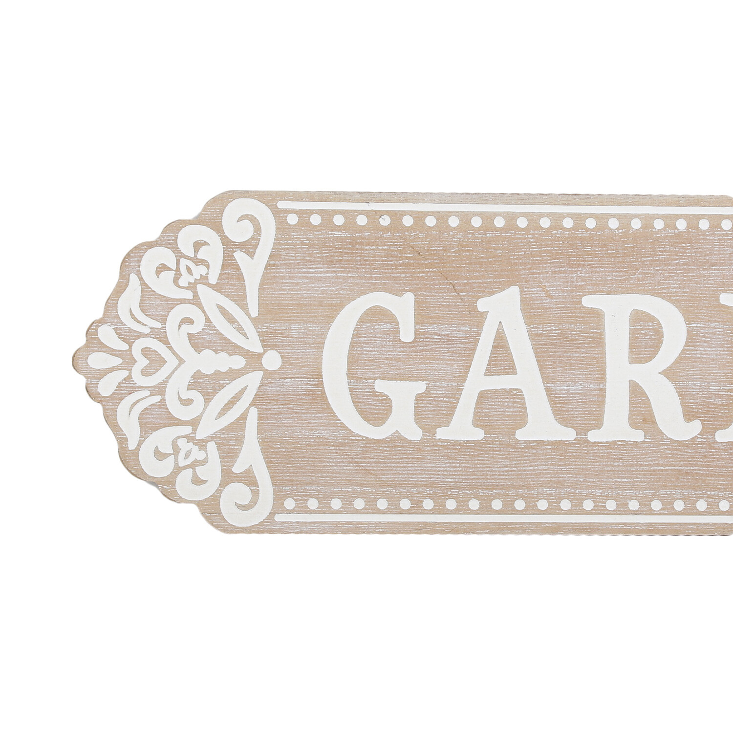 Garden Bar Wood Effect Plaque - Natural Image 2