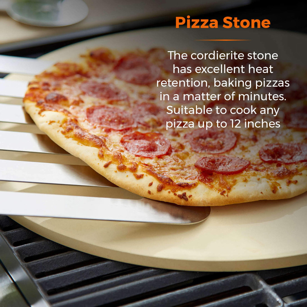 Tower 3 Piece Stainless Steel Pizza Tool Set Image 3