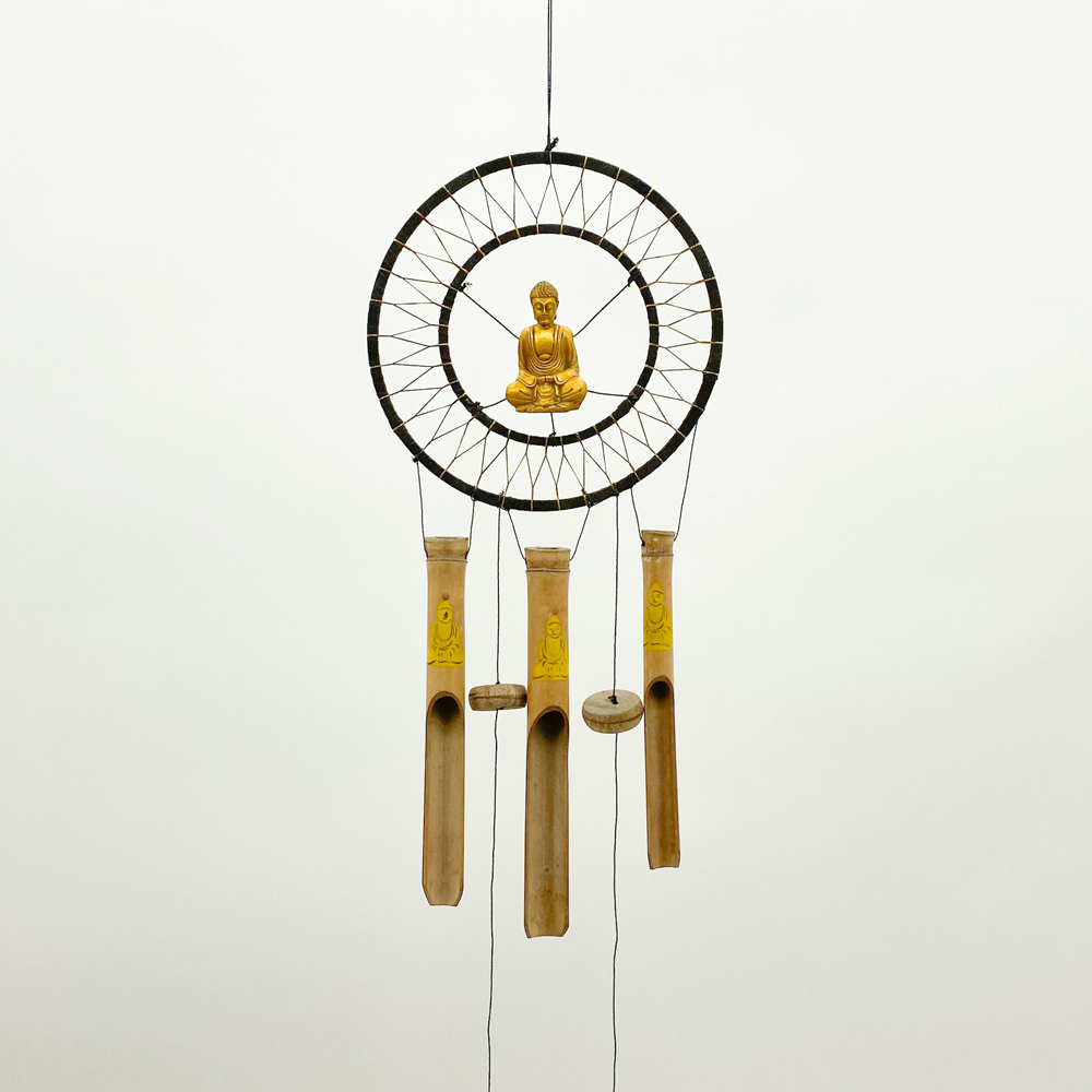 Acacia Home Buddha Wind Chime 30cm Image 3