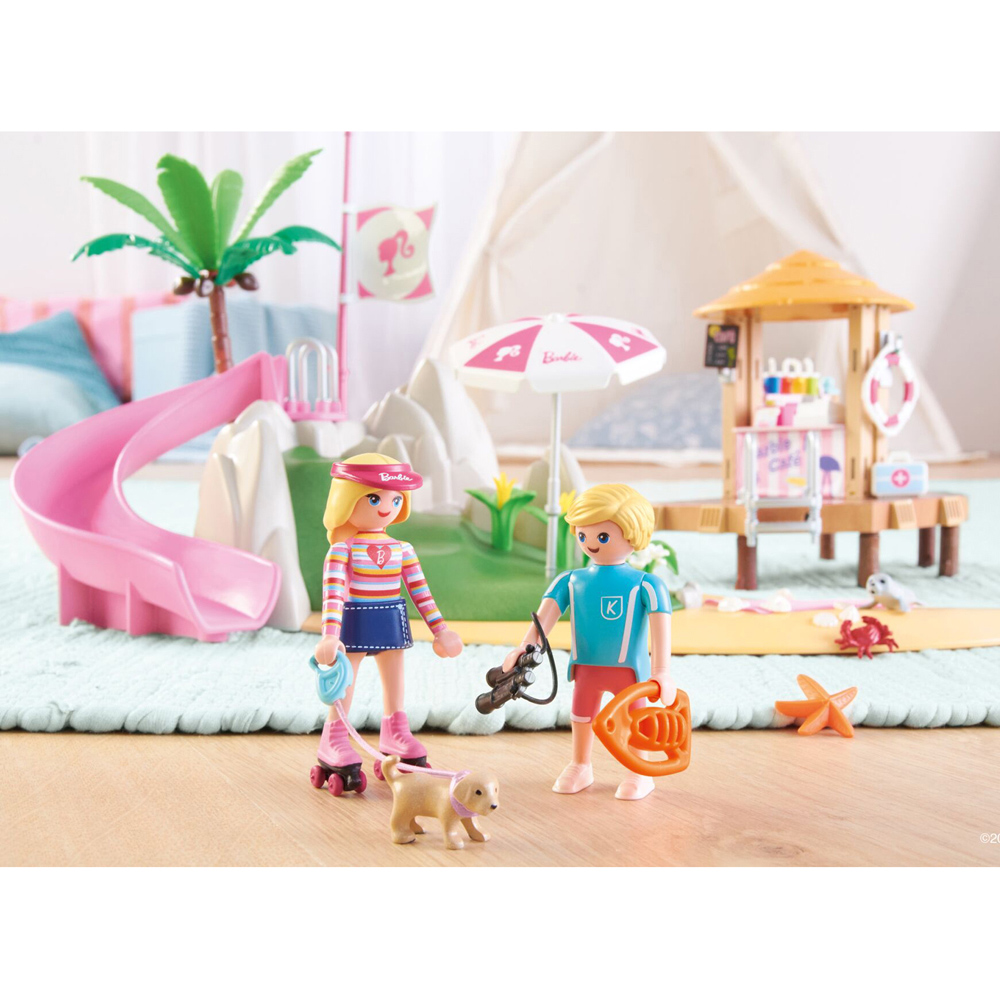 Playmobil x Barbie Waterpark Playset Image 9