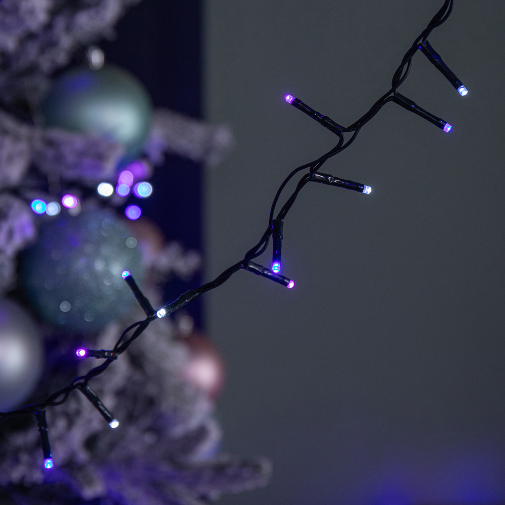 Samuel Alexander TreeBrights 2000 Multicoloured LED Christmas String Lights 50m Image 1