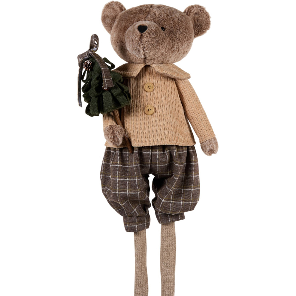 Charming Winter Extendable Bear Decoration Image 3
