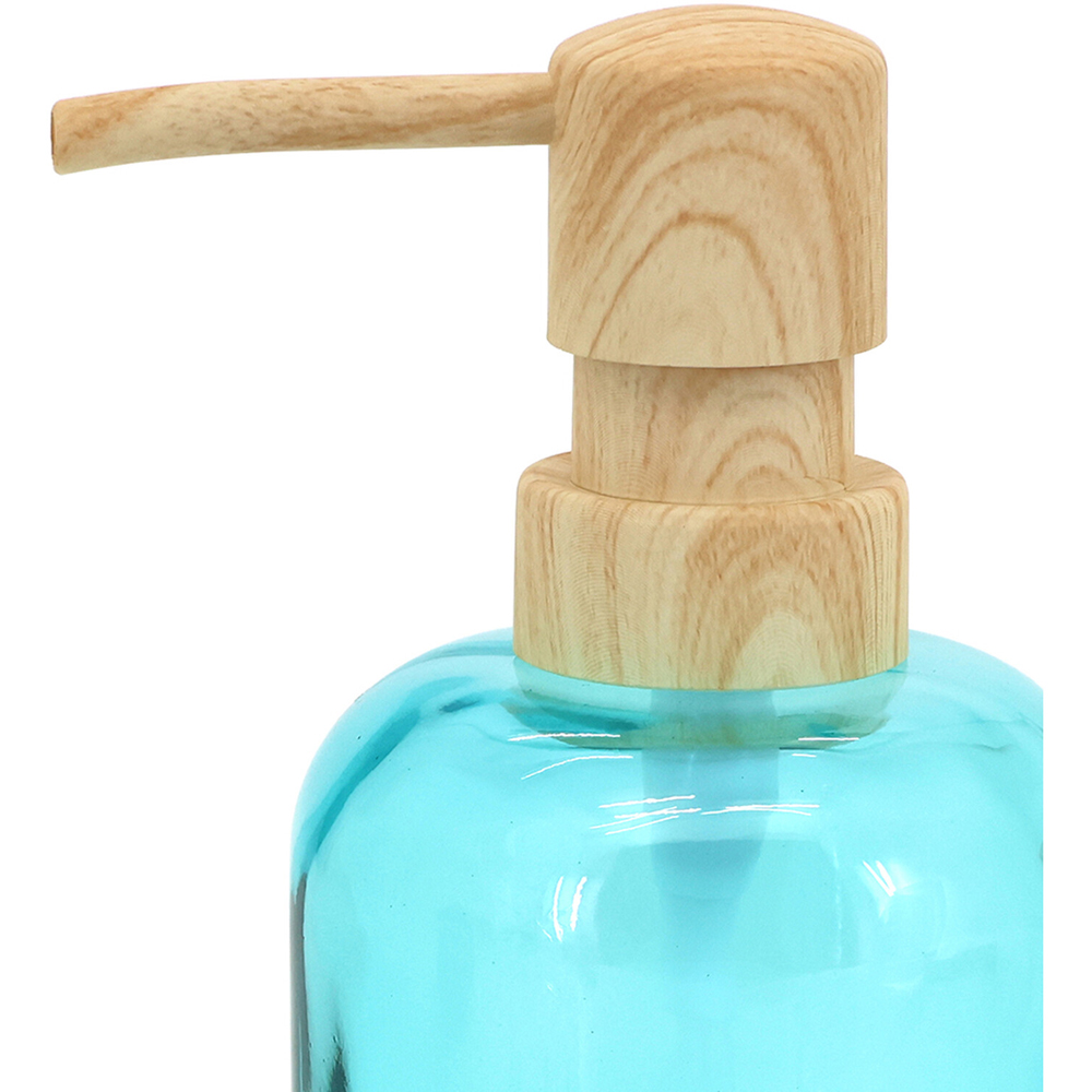 Aqua Soap Dispenser Blue Image 2