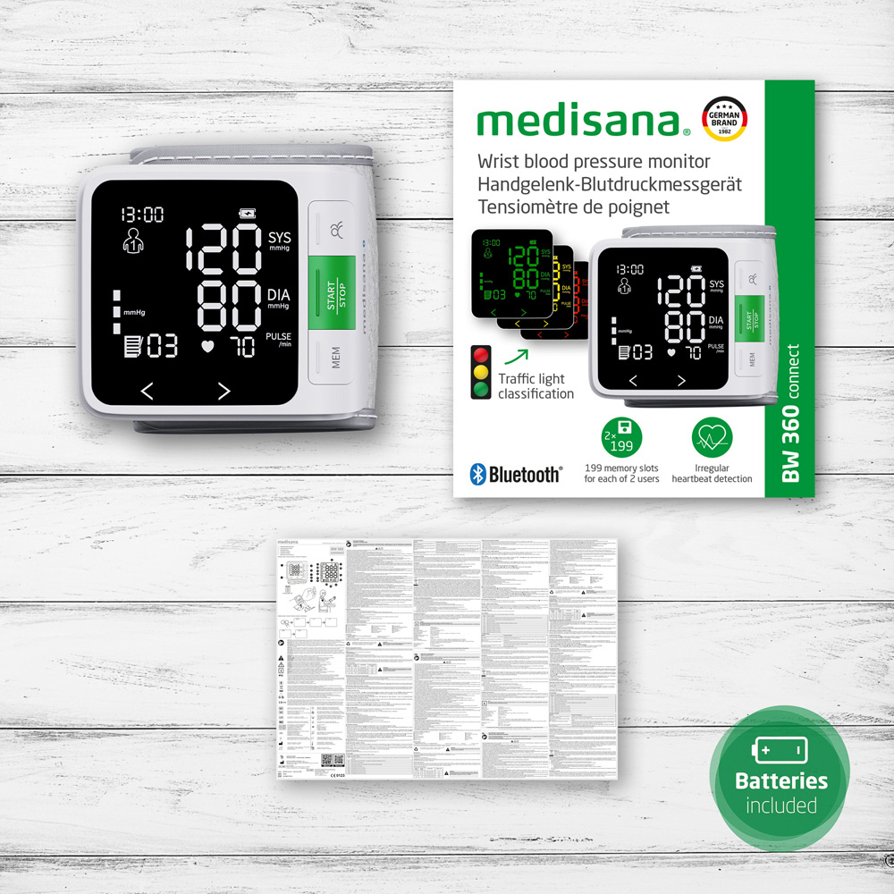 Medisana BW 360 Wrist Blood Pressure Monitor Image 5