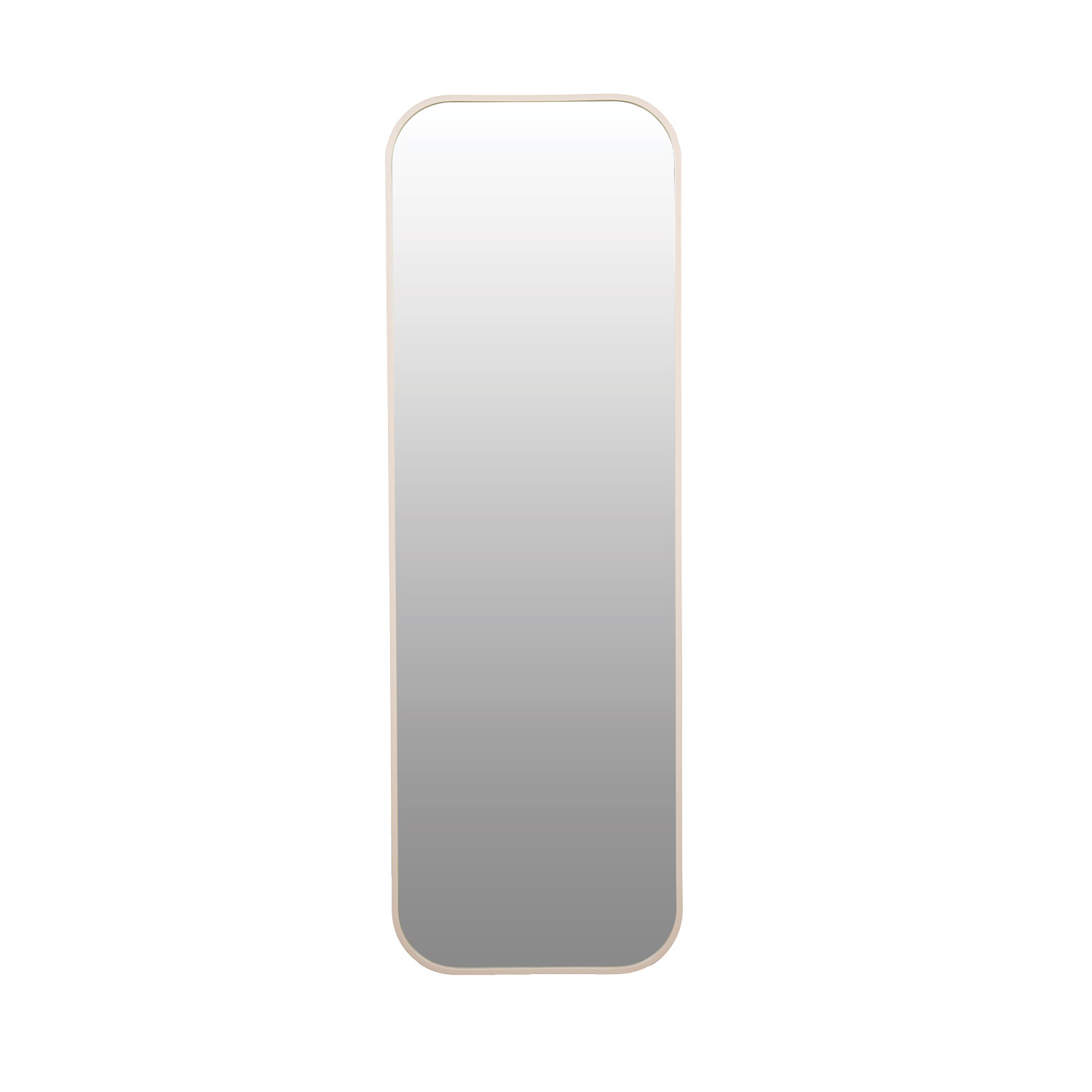 Squoval Modern Wall Mirror Greige Image 1