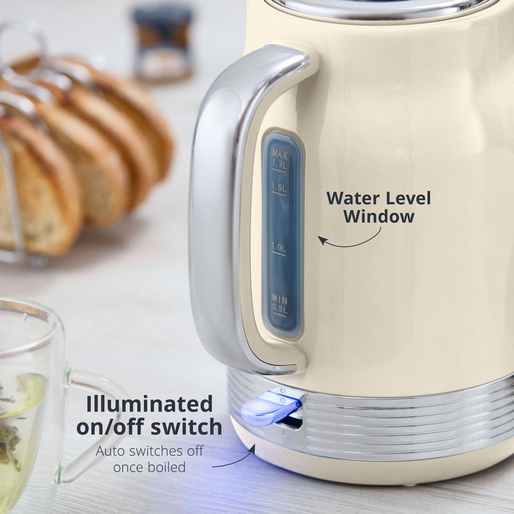 Swan Retro Revive Cream Rapid Boil 1.7L Jug Kettle Image 6