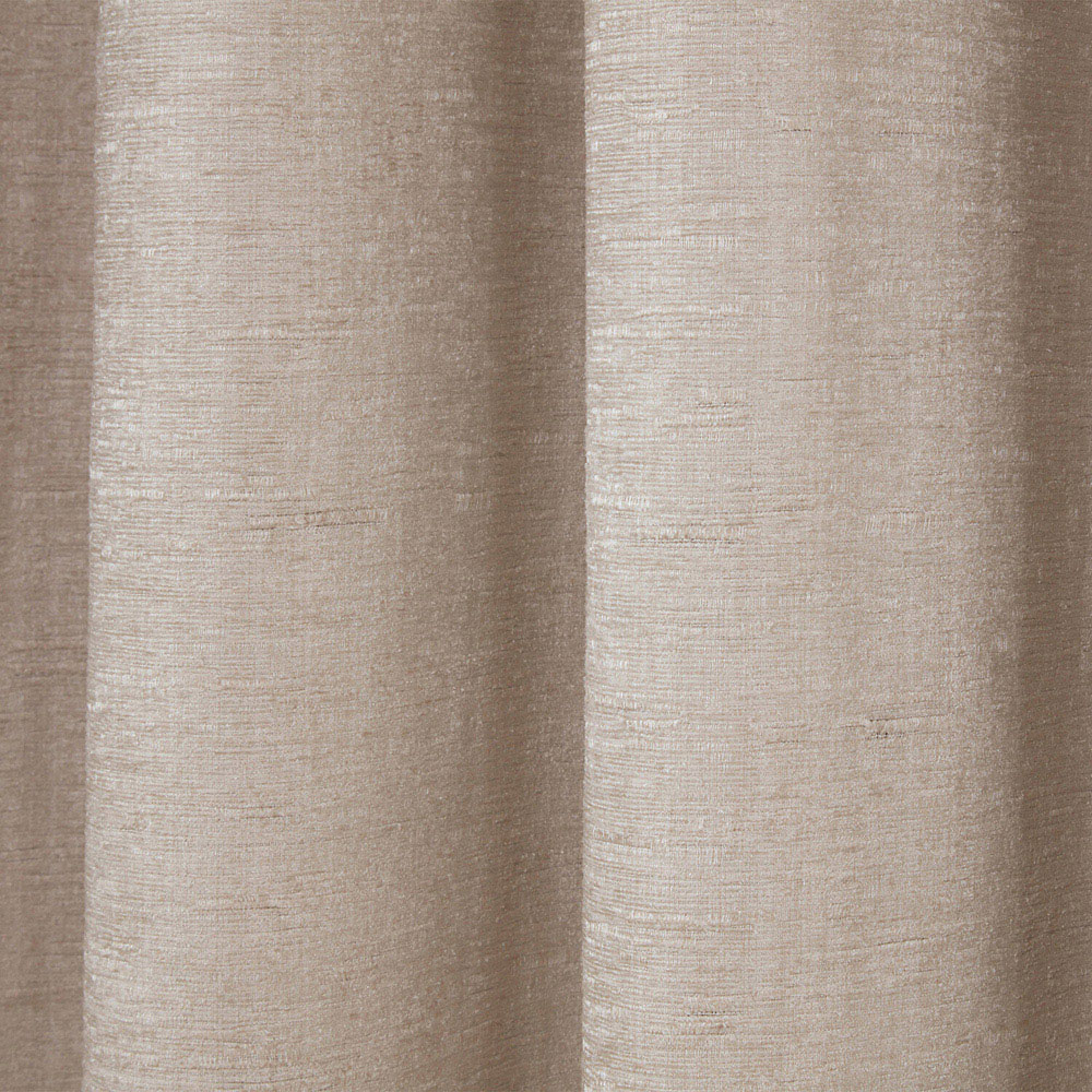 Delphine Chenille Blackout Curtain Ivory 168cm x 137cm Image 4