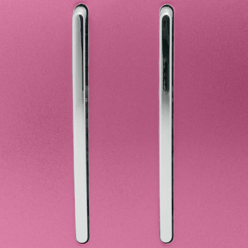 Trendi Switch 2 Gang 10amp Candy Pink Rocker Light Switch Image 2