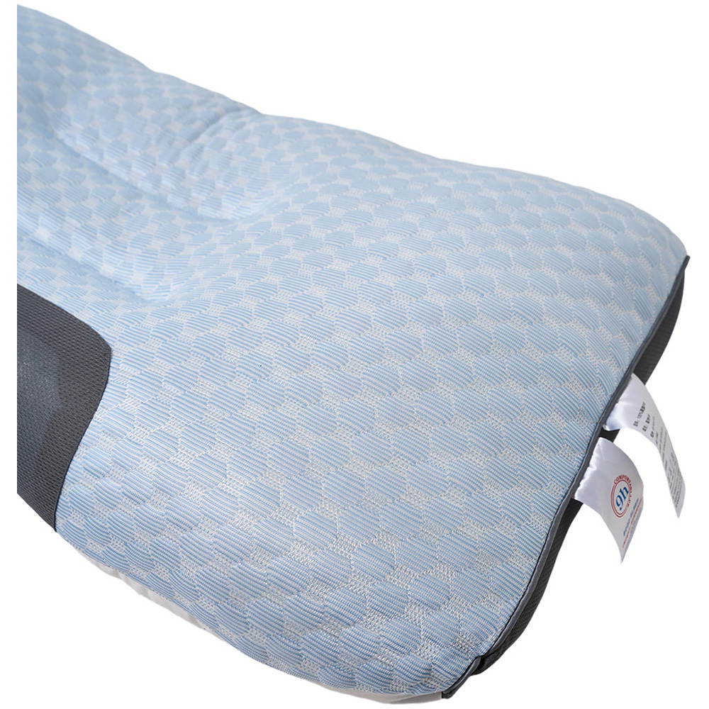 Living and Home Blue Zoned Ergonomic Supportive Pillow Insert 74 x 48cm 2 Pack Image 3