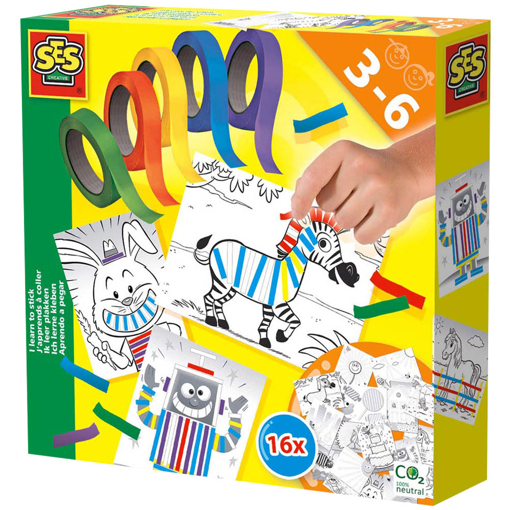 SES Creative I Learn To Stick Kit Image 1