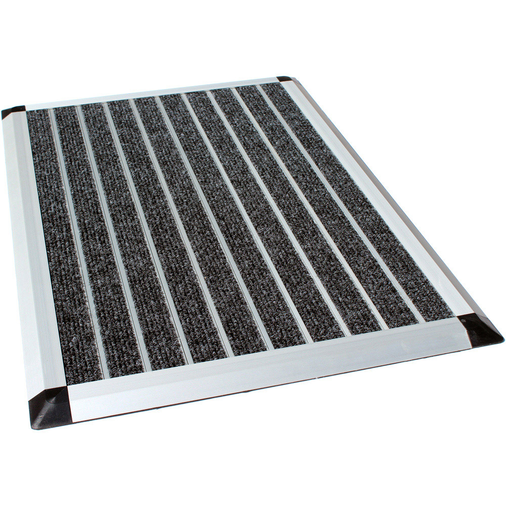 Doortex Alumat Grey Indoor Entrance Mat 40 x 60cm Image 6