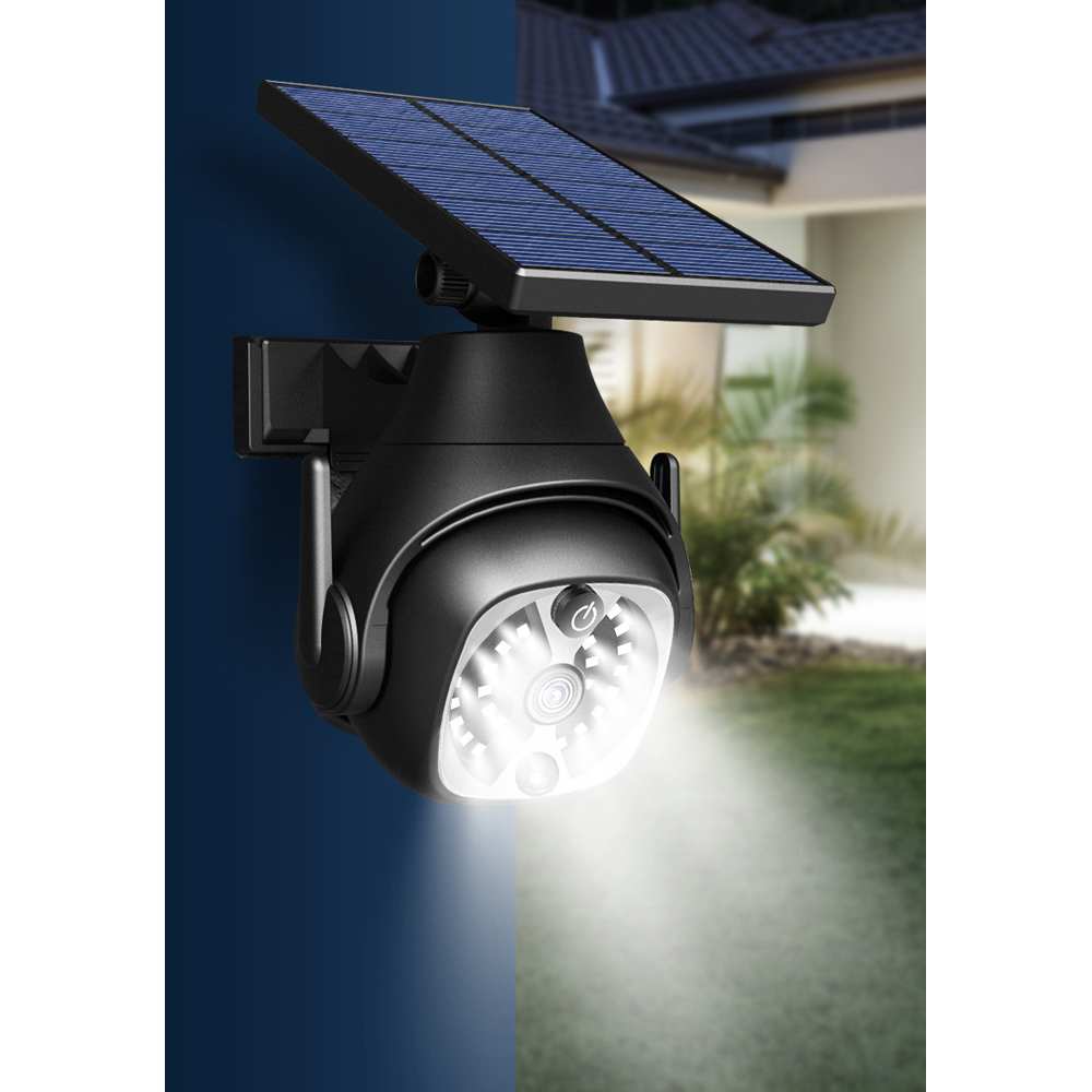 Avilo Solar Powered LED Security Spotlight with PIR Sensor Image 2